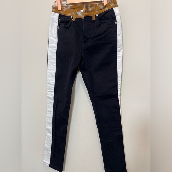 Burberry black denim with white stripe - Picture 4 of 4